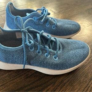 Allbirds Tree Runners Women's Size 9 Blue Athletic Running Shoes Sneakers Casual